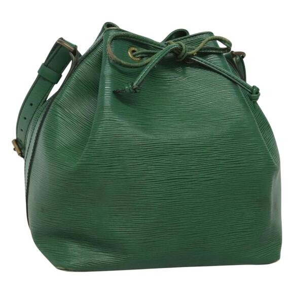 LOUIS VUITTON Epi Petit Noe Shoulder Bag Green M44104 - Picture 1 of 12